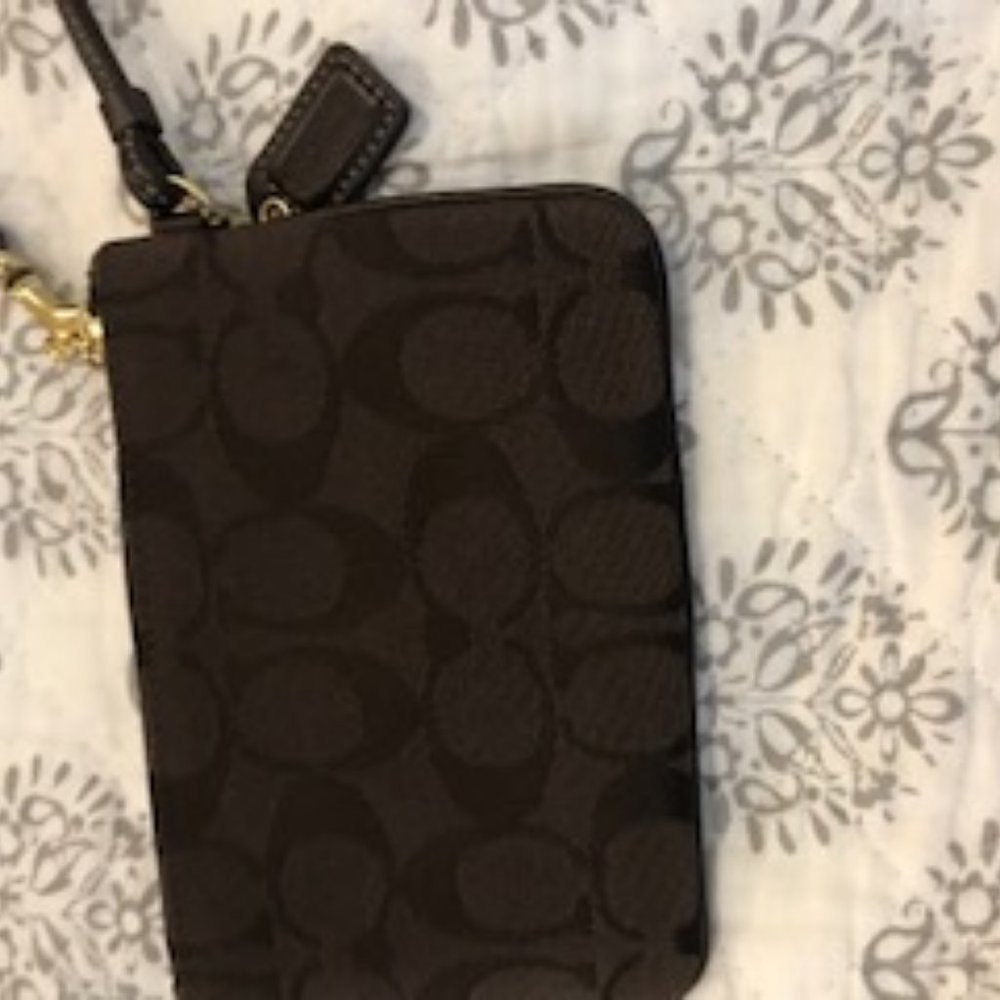 Coach Wristlet